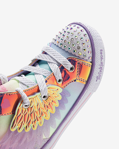 Skechers Shuffle Lite Lil Unicorn Win K k K z ocuk ok Renkli